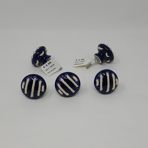 Hobby Lobby Accents 5 Hobby Lobby Ceramic Porcelain Drawer Knobs